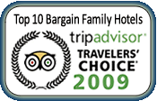 TripAdvisor Reader's Choice Top 10 Bargain Family Hotels