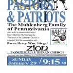Pastors & Patriots, The Muhlenberg Family of PA
