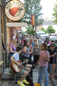 Galley Row on a First Friday 